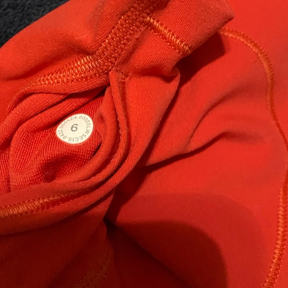 Red Lululemon Align Leggings - Picture 6 of 6